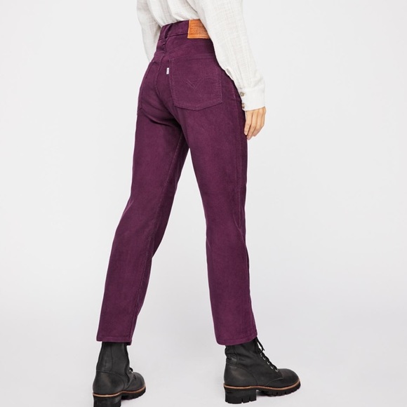 ☮️ High Rise Corduroy Vintage Wedgie Fit Levi’s - Picture 8 of 8